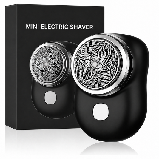Mini Electric Shaver for Men – USB Rechargeable Portable Pocket Razor | Wet & Dry Travel Beard Trimmer