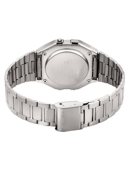 Classic Stainless Steel Digital Watch | Everyday Waterproof Wrist Watch