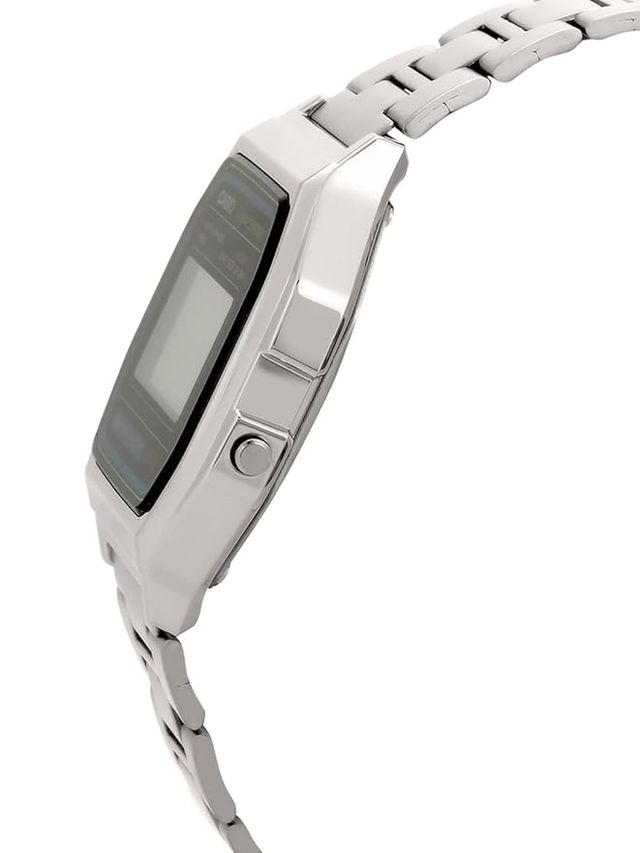Classic Stainless Steel Digital Watch | Everyday Waterproof Wrist Watch
